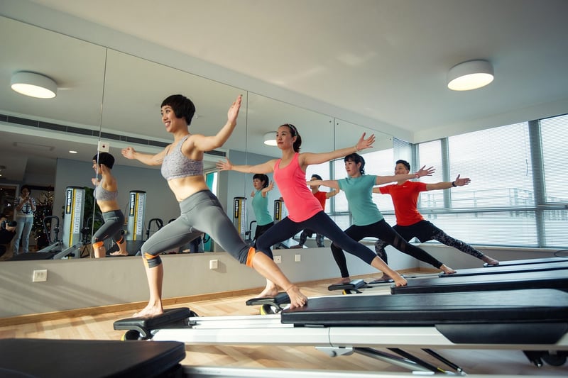 Woman Doing Pilates for Core Strength